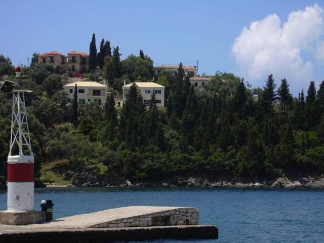  Villa Polyxeni seen from the harbor